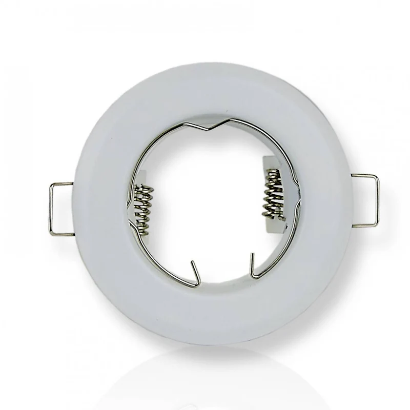 Einbaurahmen GU10 MR16 rund 55-60mm Gehäuse Einbauleuchte Einbauspot LED Halogen
