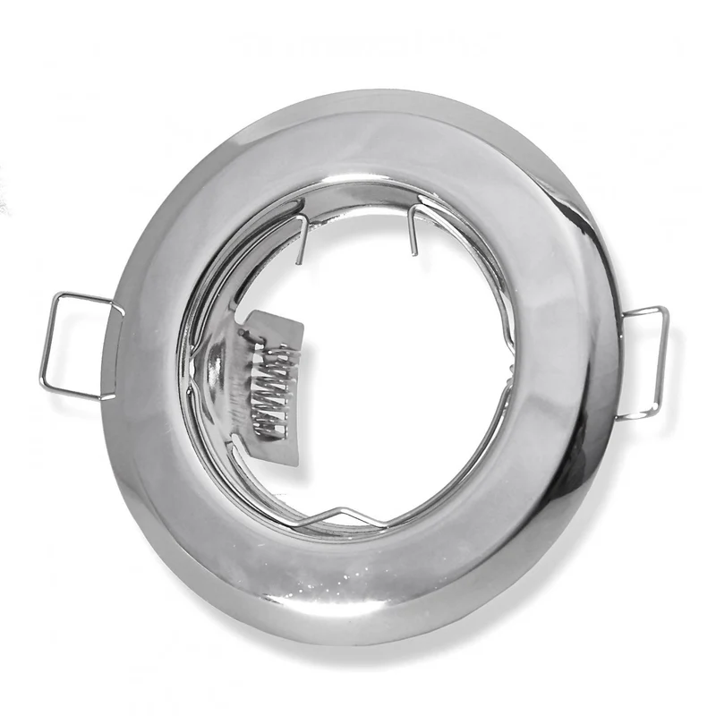 Einbaurahmen GU10 MR16 rund 55-60mm Gehäuse Einbauleuchte Einbauspot LED Halogen