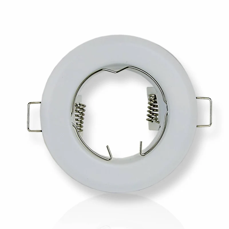 Einbaurahmen GU10 MR16 rund 55-60mm Gehäuse Einbauleuchte Einbauspot LED Halogen