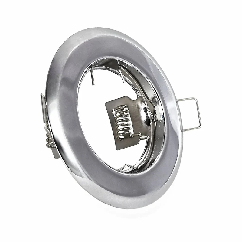 Einbaurahmen GU10 MR16 rund 55-60mm Gehäuse Einbauleuchte Einbauspot LED Halogen