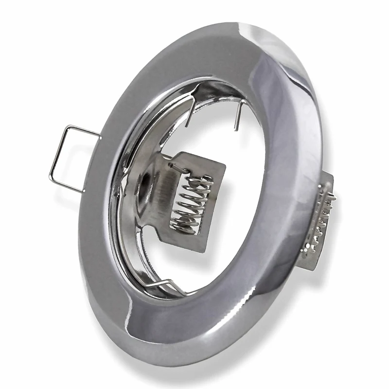 Einbaurahmen GU10 MR16 rund 55-60mm Gehäuse Einbauleuchte Einbauspot LED Halogen