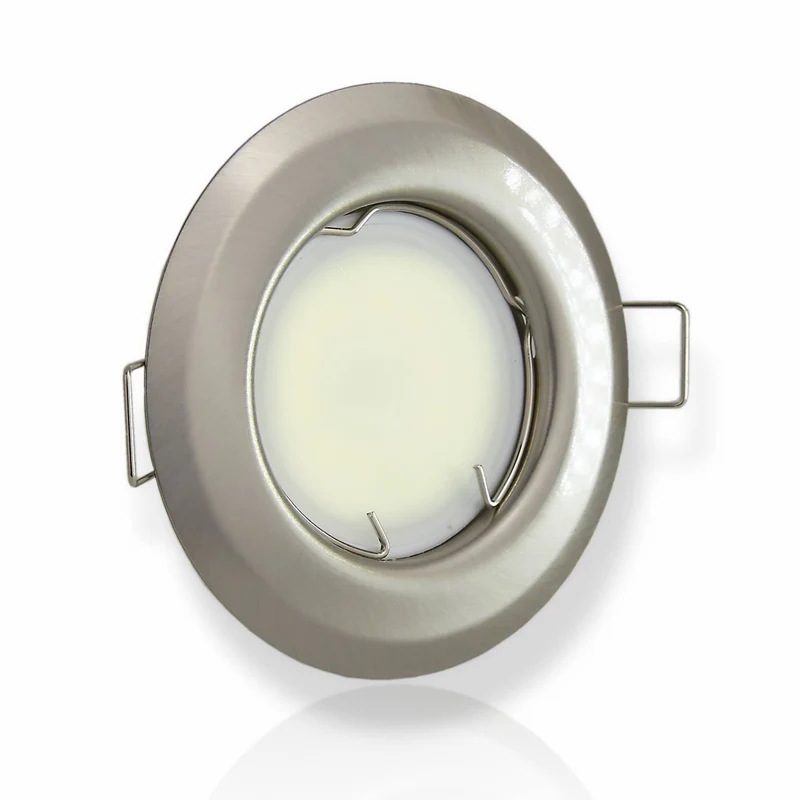 Einbaurahmen GU10 MR16 rund 55-60mm Gehäuse Einbauleuchte Einbauspot LED Halogen
