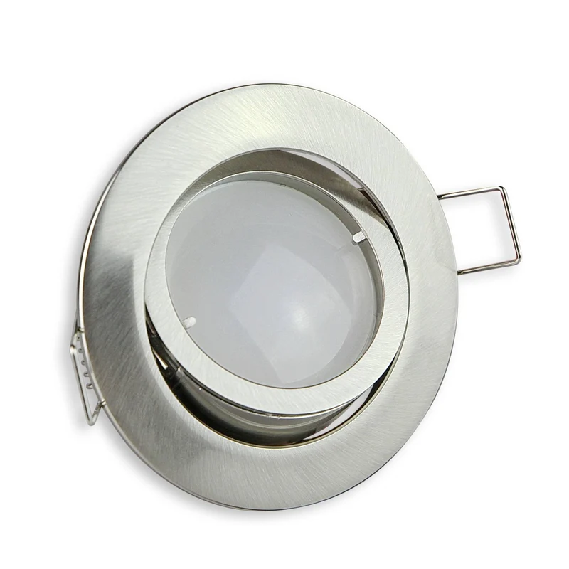 Einbaurahmen rund eckig GU10 R16 schwenkbar Rahmen Ø70mm Einbaustrahler Spot LED