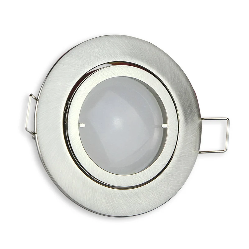 Einbaurahmen rund eckig GU10 R16 schwenkbar Rahmen Ø70mm Einbaustrahler Spot LED