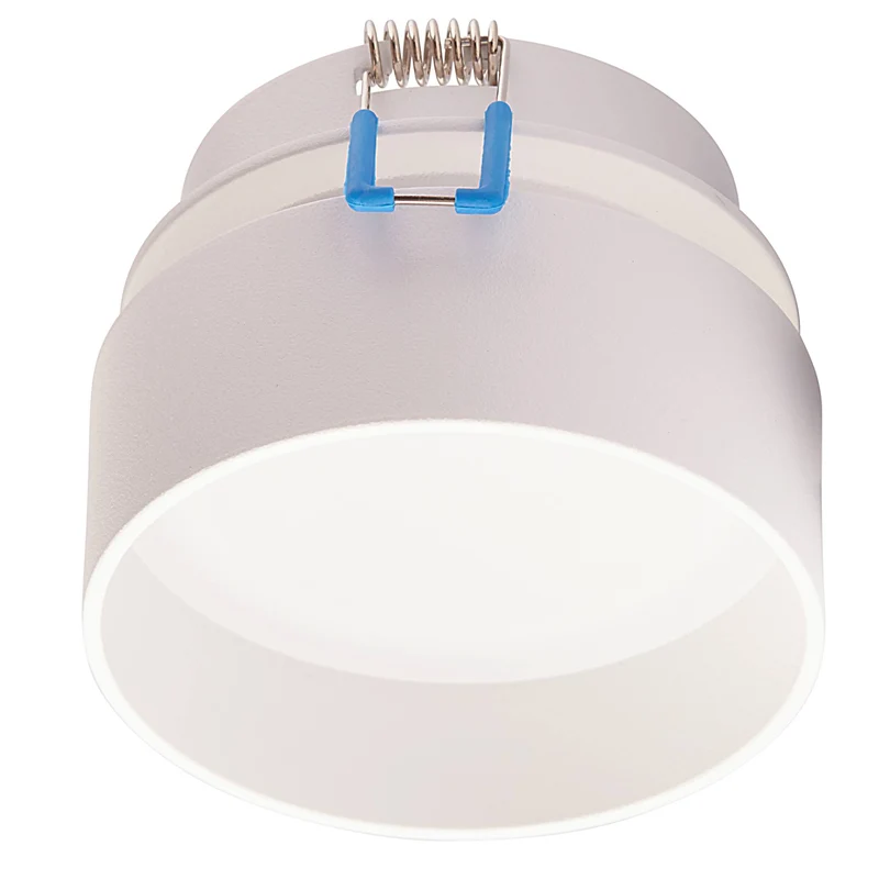 Einbaurahmen GU10 MR16 rund Effekt Rahmen Einbauleuchte 67mm Spot LED Halogen
