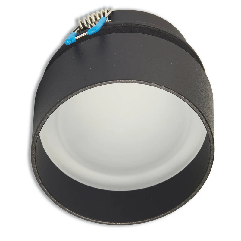 Einbaurahmen GU10 MR16 rund Effekt Rahmen Einbauleuchte 67mm Spot LED Halogen