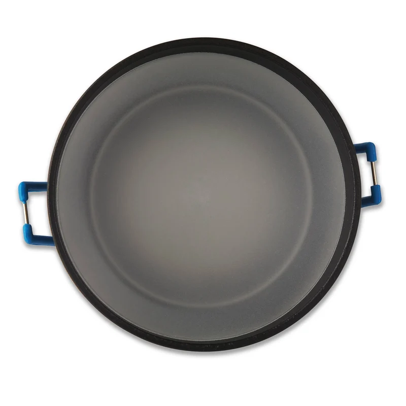 Einbaurahmen GU10 MR16 rund Effekt Rahmen Einbauleuchte 67mm Spot LED Halogen