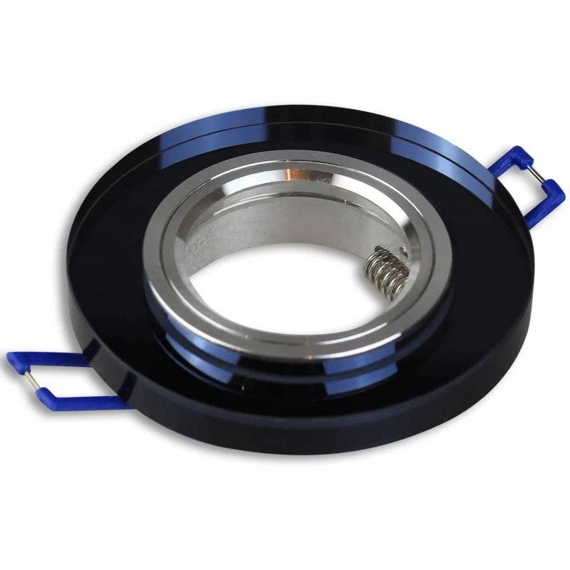 LED Einbaustrahler MR16 12 Volt 5-7W rund eckig Einbauspot Glas 75mm Bohrloch