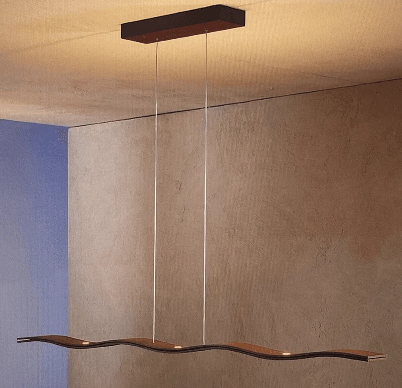 Fluid 1.0 Pendelleuchte 7flg. Rost