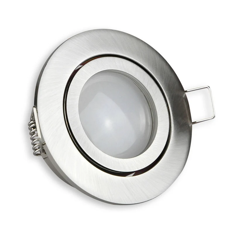 Einbaurahmen rund GU10 MR16 schwenkbar Rahmen 70mm Einbauleuchte Einbauspot LED