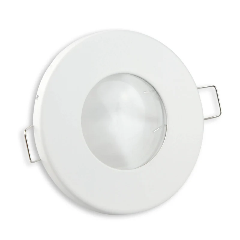 Einbaurahmen GU10 MR16 IP44 rund Badezimmer Gehäuse Sauna Spot LED Halogen