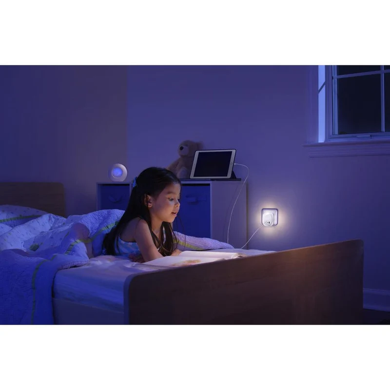 OSRAM LUNETTA EDGE Steckdosen-Nachtlicht, 0,35W, 10lm, weiß