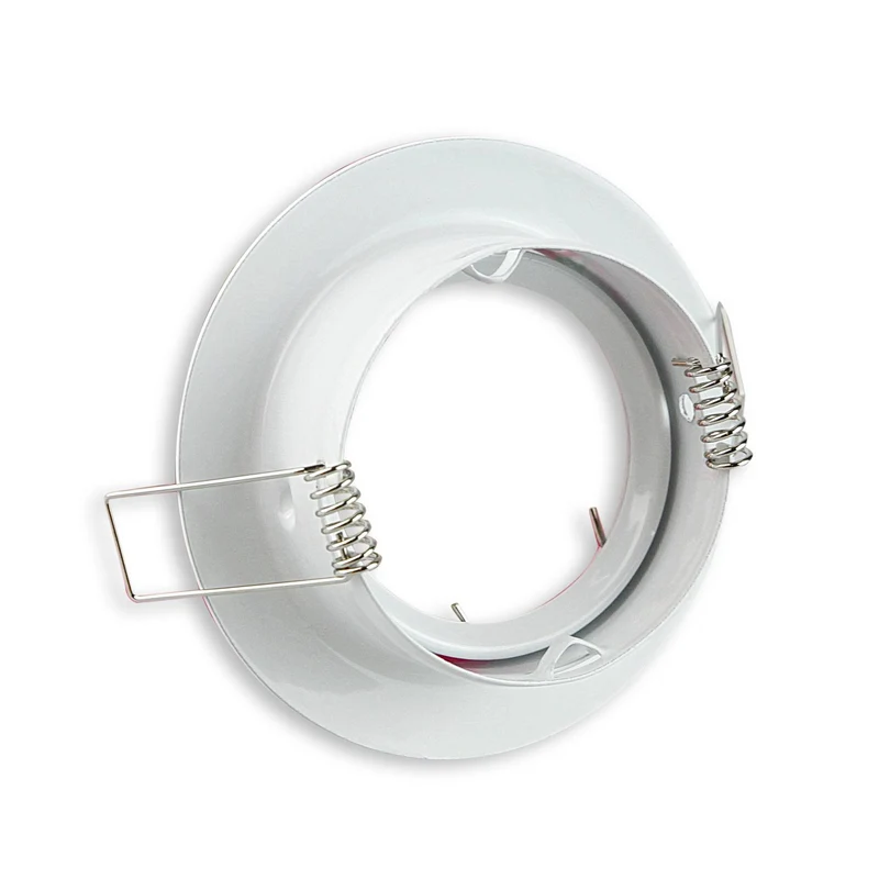 LED Einbaustrahler GU10 230 Volt 1-9 Watt rund eckig Einbauspot 75mm Lochmaß