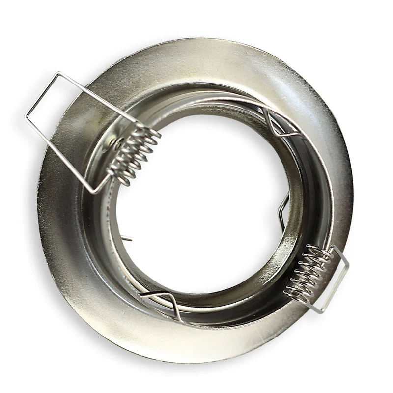 LED Einbaustrahler GU10 230 Volt 1-9 Watt rund eckig Einbauspot 75mm Lochmaß