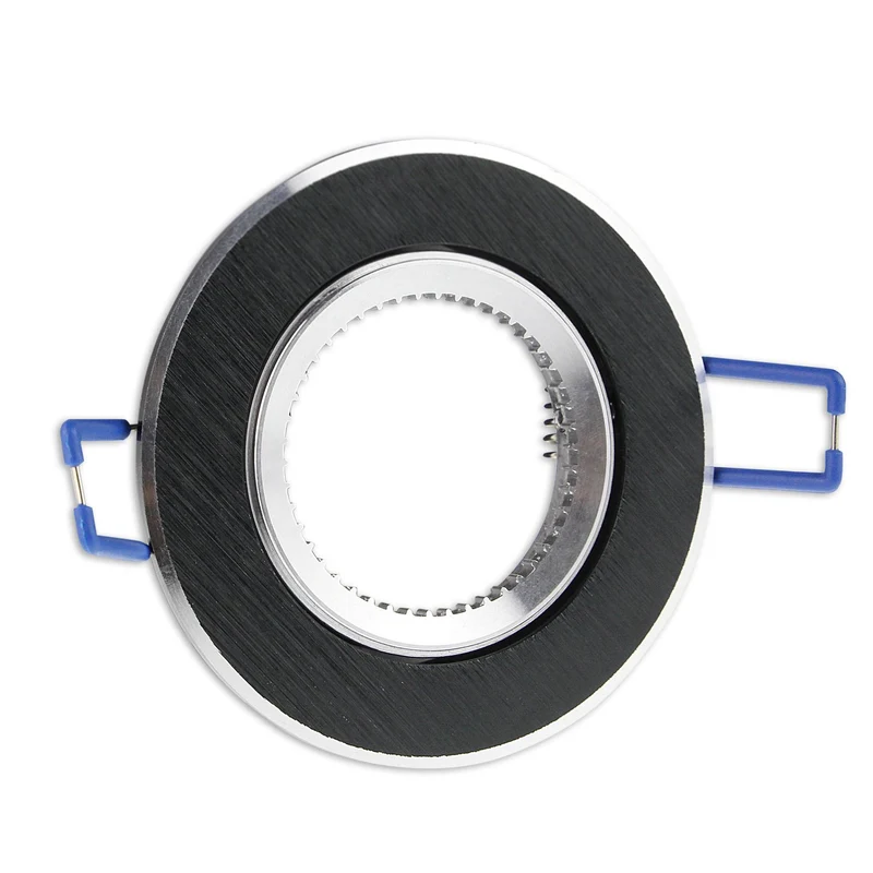 LED Einbaustrahler GU10 230V 1-9W rund eckig Spot 70mm Bohrloch Einbauleuchte