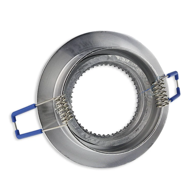 LED Einbaustrahler GU10 230V 1-9W rund eckig Spot 70mm Bohrloch Einbauleuchte