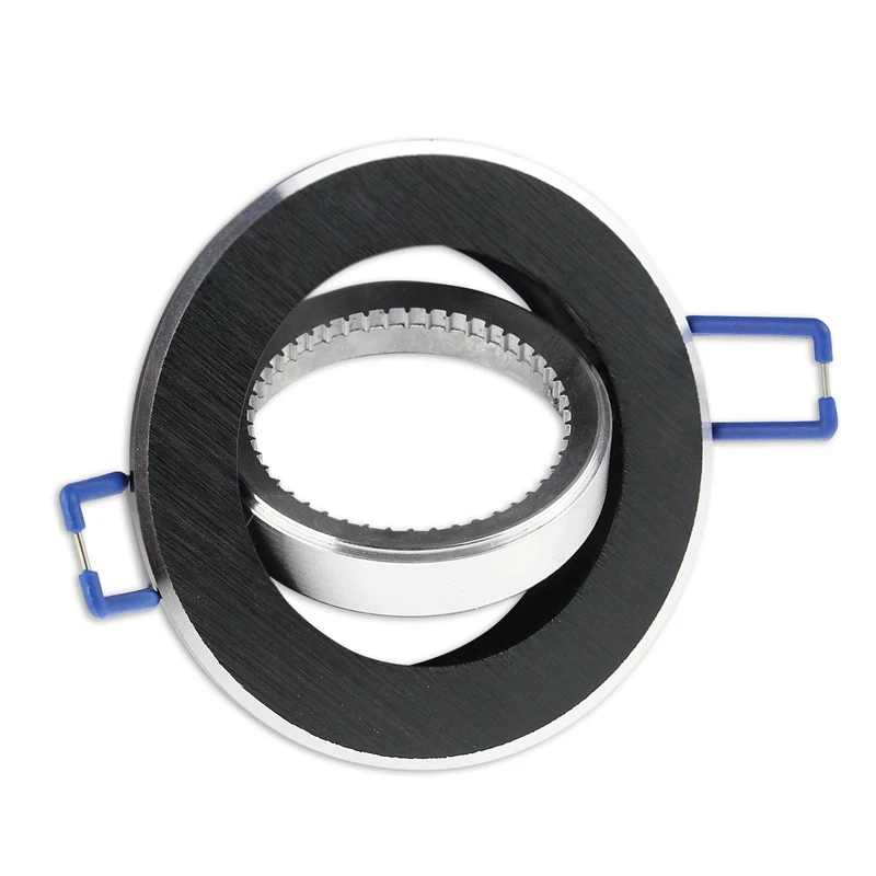 LED Einbaustrahler GU10 230V 1-9W rund eckig Spot 70mm Bohrloch Einbauleuchte