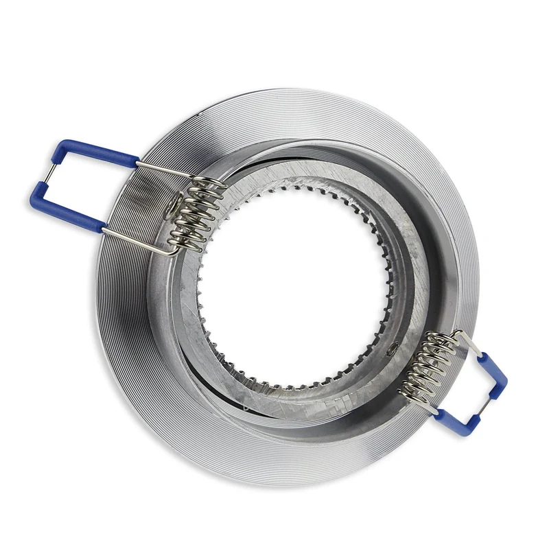 LED Einbaustrahler GU10 230V 1-9W rund eckig Spot 70mm Bohrloch Einbauleuchte