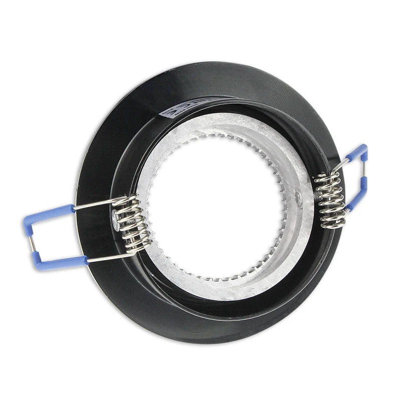 LED Einbaustrahler GU10 230V 1-9W rund eckig Spot 70mm Bohrloch Einbauleuchte
