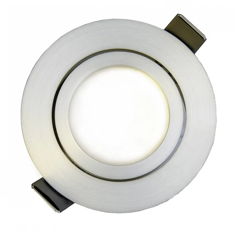 LED Einbaustrahler GU10 230 Volt 1-9W rund eckig Einbauspot 70mm Bohrloch