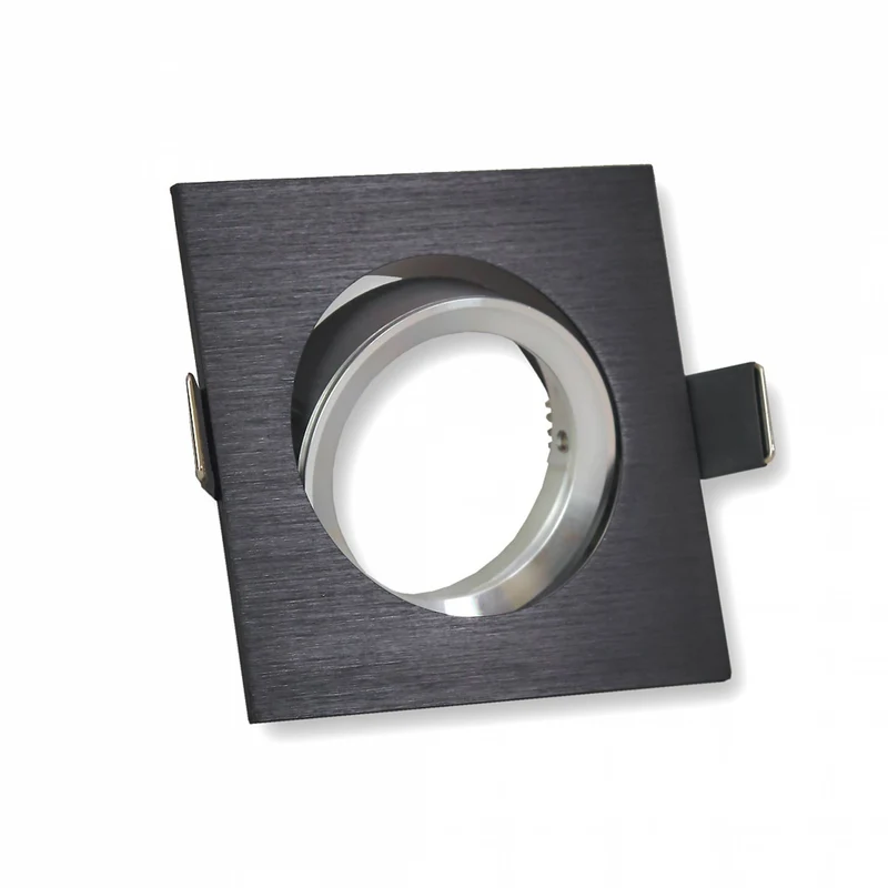 LED Einbaustrahler GU10 230 Volt 1-9W rund eckig Einbauspot 70mm Bohrloch