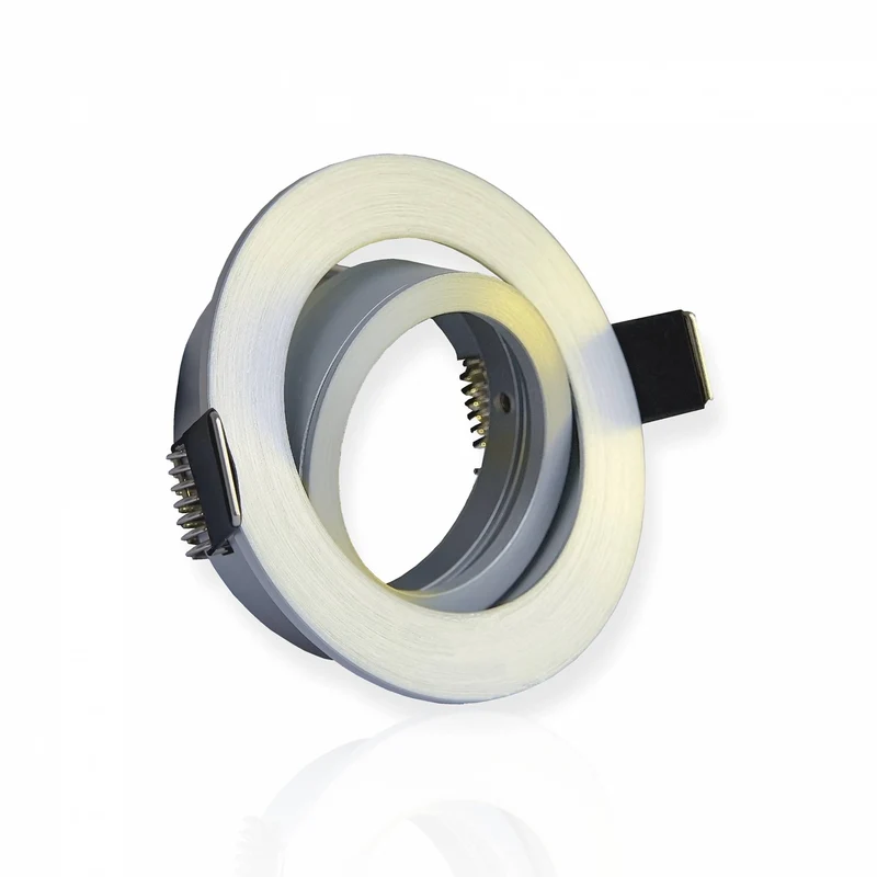 LED Einbaustrahler GU10 230 Volt 1-9W rund eckig Einbauspot 70mm Bohrloch