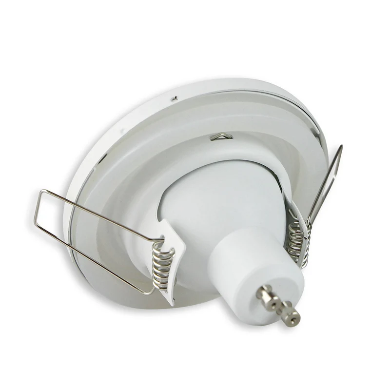 LED Einbaustrahler 230V GU10 Bad Badezimmer 9 Watt rund IP44 Feuchtraum Spot