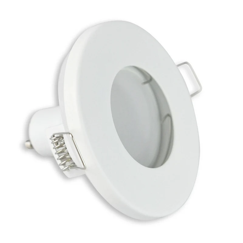 LED Einbaustrahler 230V GU10 Bad Badezimmer 7 Watt super flach rund IP44