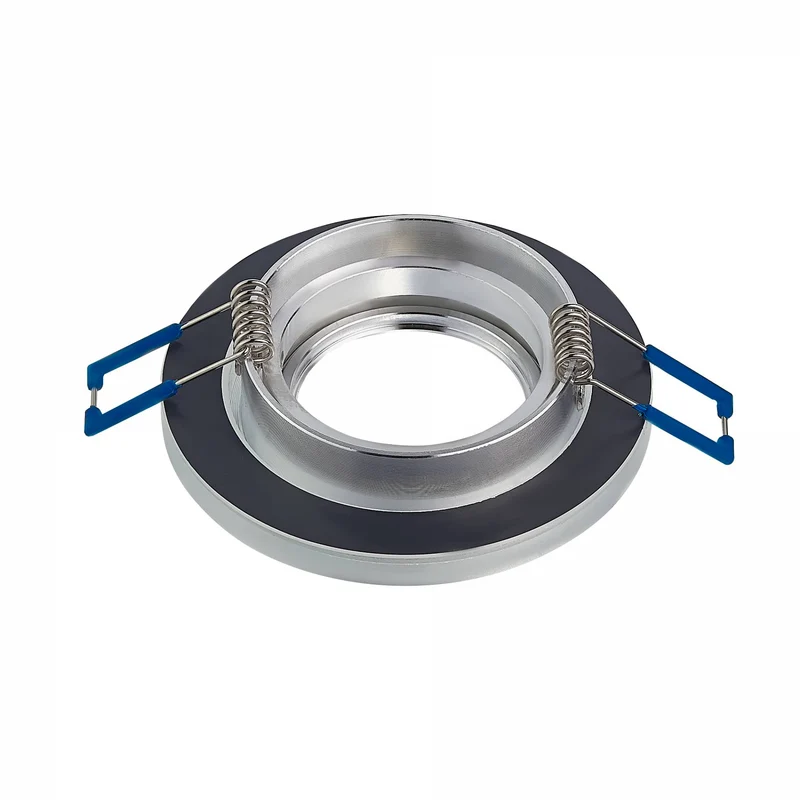 LED Einbaustrahler Glas 5-7W Deckenspot Wandleuchte 75-80mm flach Spot MR16 12V