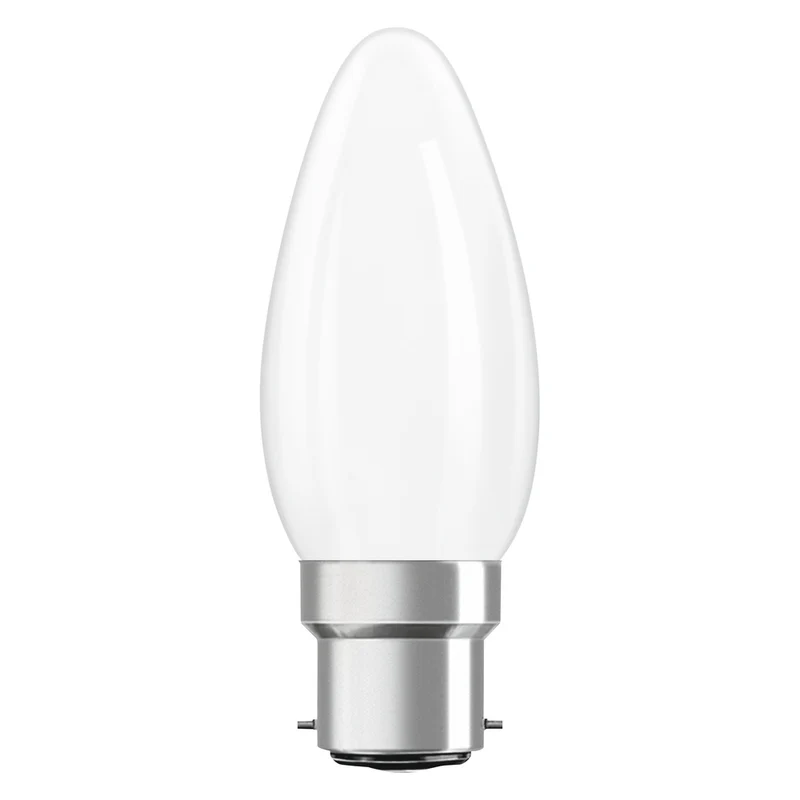 OSRAM LED Lampe LED Retrofit CLASSIC B 4W 827 Frosted B22d, 470 lm, 2700 K, Warmweiß