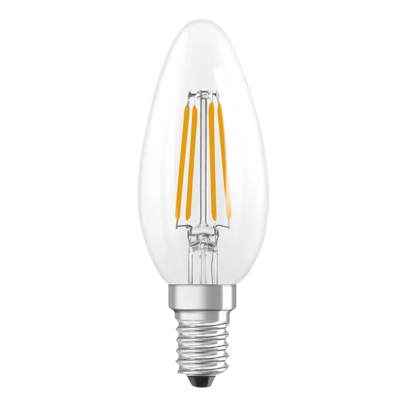 OSRAM Retrofit Classic B LED Lampe Kerzenform (ex 40W) 4W / 4000K Kaltweiß E14