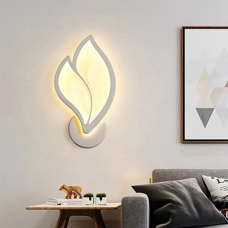 Moderne LED Wandleuchte für Wohnzimmer und Schlafzimmer Nachttisch