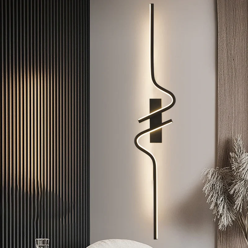 Moderne Minimalistische LED Wandleuchte für Schlafzimmer und Wohnzimmer