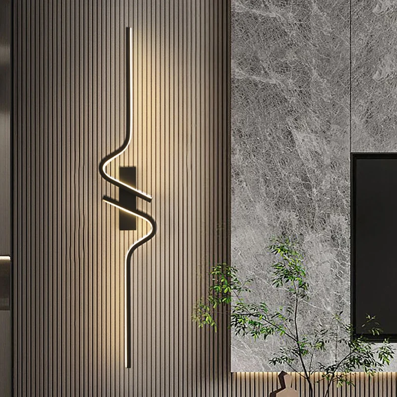 Moderne Minimalistische LED Wandleuchte für Schlafzimmer und Wohnzimmer