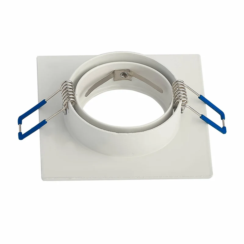 LED Einbaustrahler flach eckig 3W 5W 6,5W Einbaurahmen Deckenspot 230V dimmbar