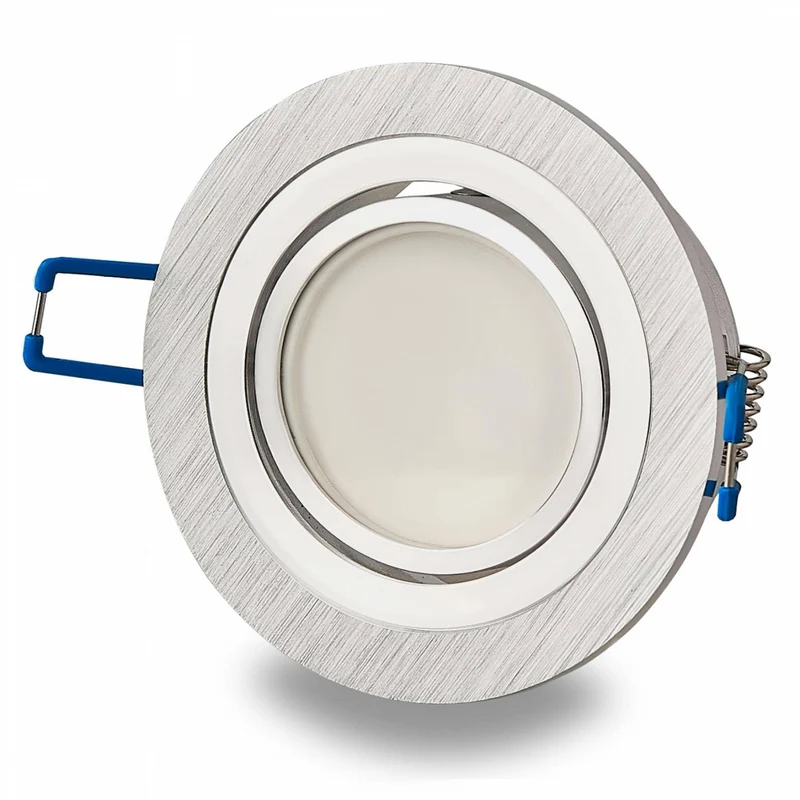 LED Einbaustrahler flach und rund Leuchte Deckenleuchte schwenkbar 230V