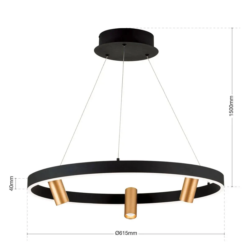 LED-Pendelleuchte Berlin