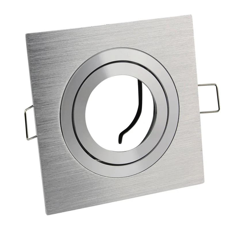 LED Einbaustrahler schwenkbar 1-9W GU10 230V eckig Spot Strahler 86-90mm