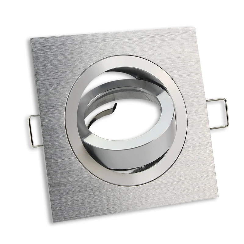 LED Einbaustrahler schwenkbar 1-9W GU10 230V eckig Spot Strahler 86-90mm