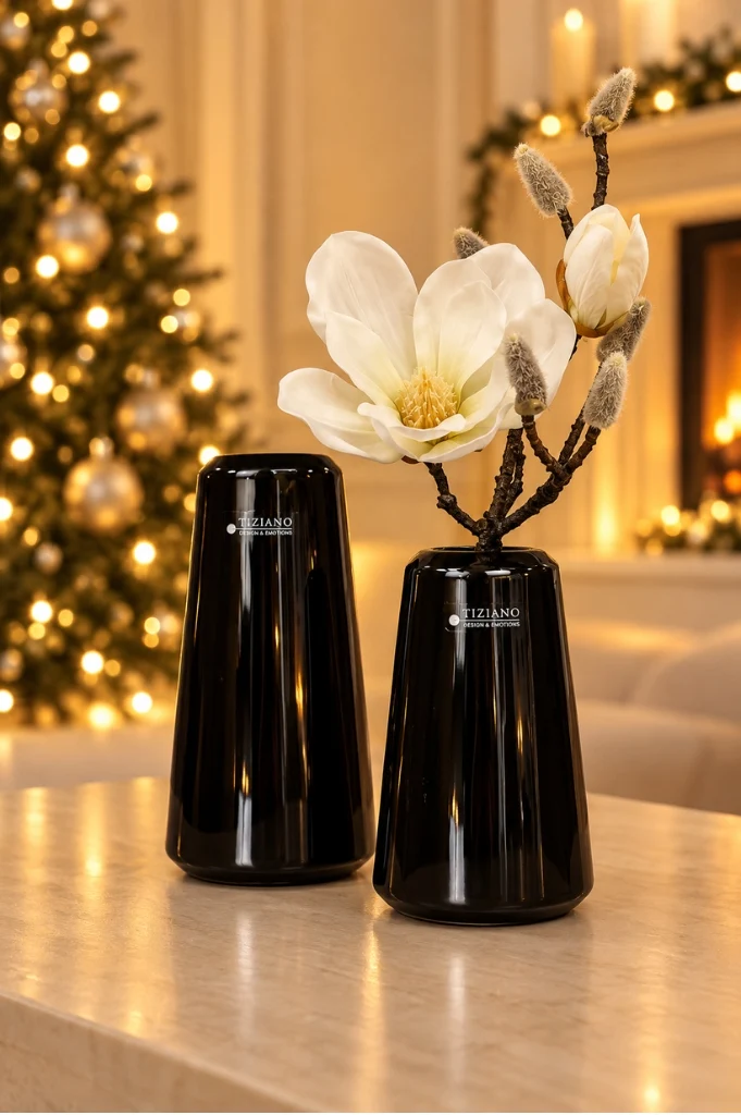 Vase Luminara schwarz