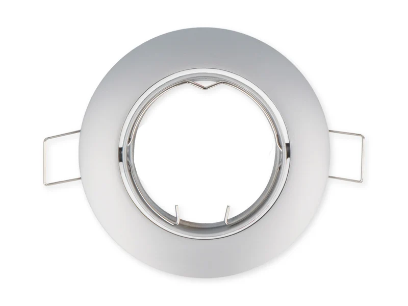 Einbaurahmen rund schwenkbar GU10 GU5.3 Ø75mm Bohrloch Rahmen Einbauleuchte Einbauspot Aluminium