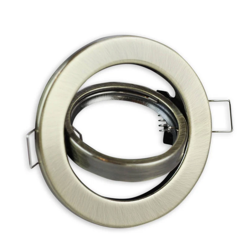 Einbaurahmen schwenkbar rund Rahmen Einbauleuchte 65mm Spot GU10 MR16 LED