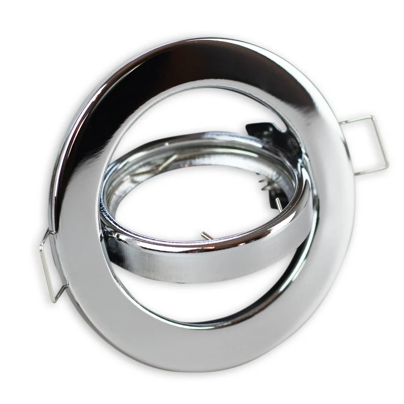 Einbaurahmen schwenkbar rund Rahmen Einbauleuchte 65mm Spot GU10 MR16 LED