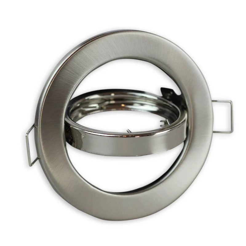 Einbaurahmen schwenkbar rund Rahmen Einbauleuchte 65mm Spot GU10 MR16 LED