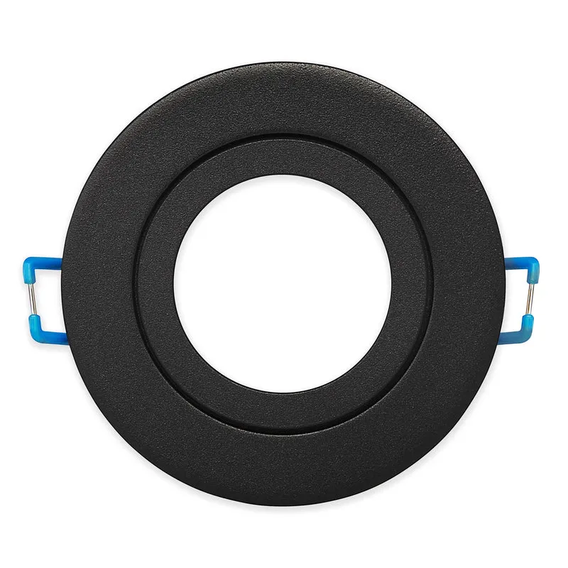 LED Einbaustrahler IP44 3-6,5W schwarz Bad dimmbar Badezimmer Deckenstrahler