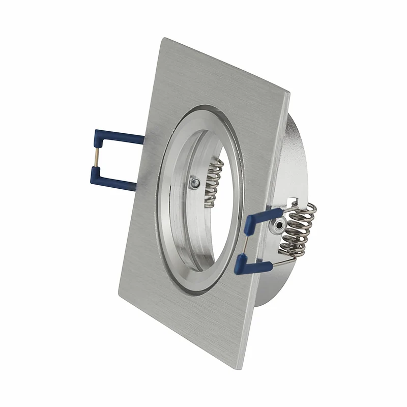 LED Einbaustrahler schwenkbar eckig 1-9W GU10 Deckenleuchte Einbauleuchte Spot