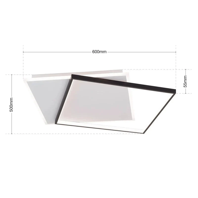 LED-Deckenleuchte Emanuel