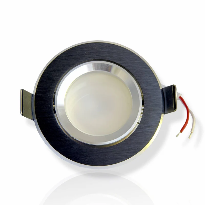 LED Einbaustrahler GU10 12 Volt 5-7 Watt rund eckig schwenkbar Einbauspot 70mm