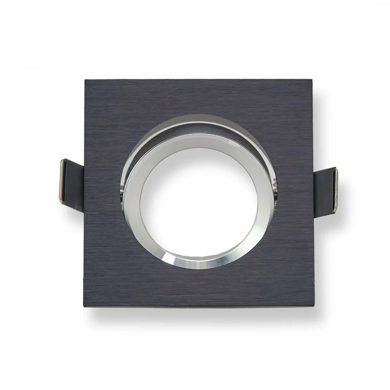 LED Einbaustrahler GU10 12 Volt 5-7 Watt rund eckig schwenkbar Einbauspot 70mm