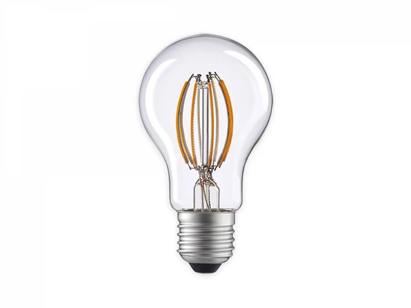 E27 LED Lampe 8W dimmbar Filament A60 Birne Glühbirne Energiespar Warmweiß
